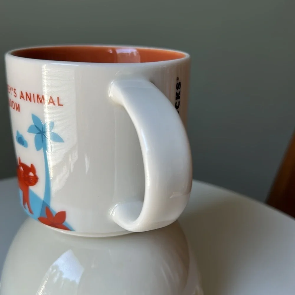 Disney Parks X Starbucks Animal Kingdom Coffee Mug Tea You Are Here NWOB No Box